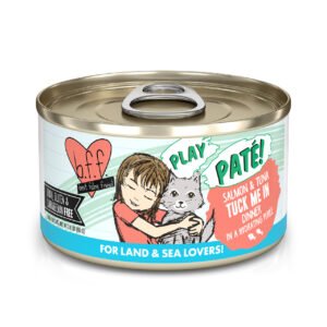 Weruva B.F.F. Play Salmon & Tuna Tuck Me In Dinner in a Hydrating Purée Paté Canned Cat Food