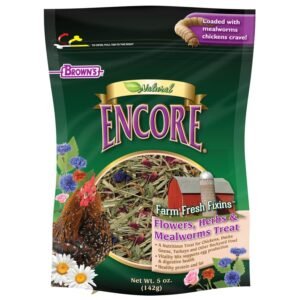 Brown’s Encore Farm Fresh Fixins Flowers, Herbs & Mealworms Treat