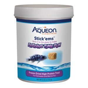 Aqueon Stick’ems Freeze-Dried High Protein Fish Treat 0.42 Oz