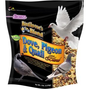 Brown’s Bird Lover’S Blend Dove, Pigeon & Quail Bird Food, 5-Lb