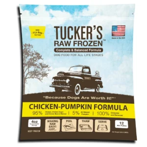 Tucker’s Raw Frozen Chicken-Pumpkin Recipe Dog Food